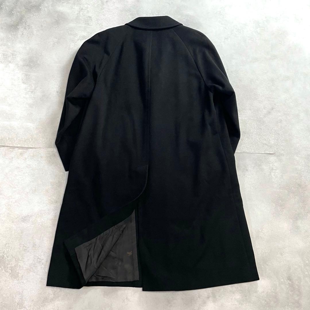 極美品★極上のカシミヤ100％★金タグ★ バーバリー ステンカラーコート XL