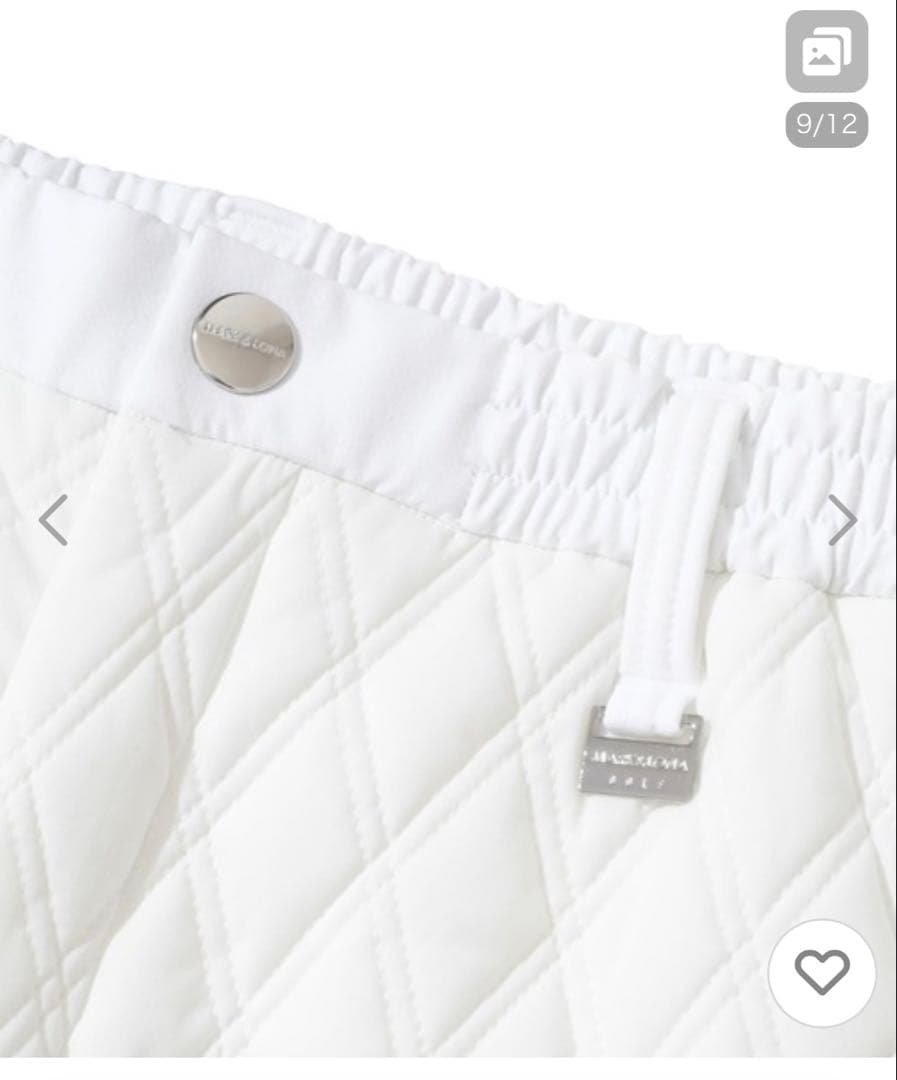 MARK&LONA キルティングハイブリッドパンツ　新品未開封