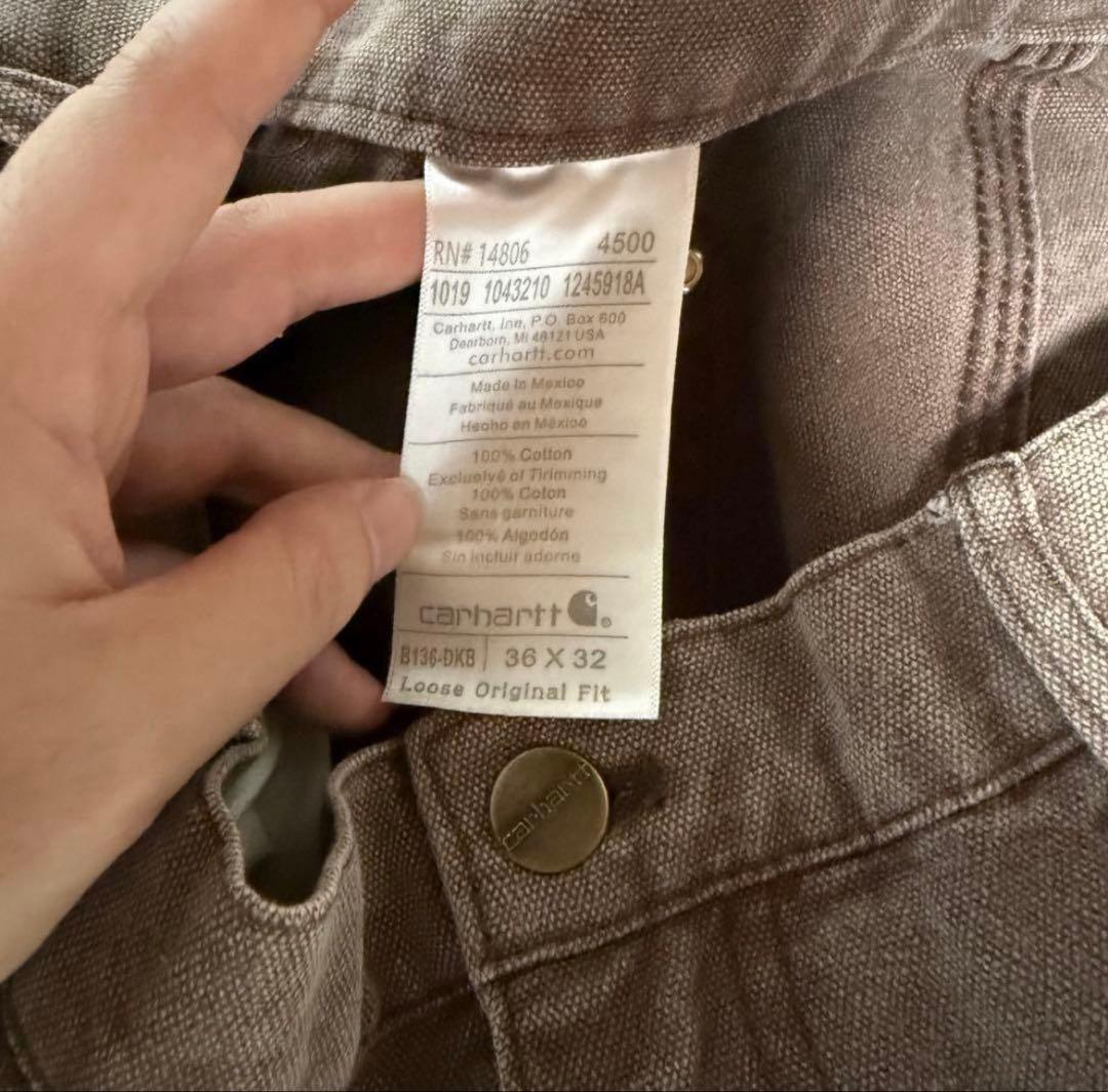 Carhartt カーハート ダブルニー ペインターパンツ DKB 36x32