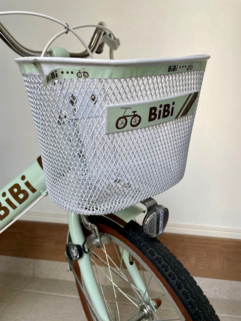 値下げ！【埼玉県：直接引き渡し】幼児用自転車 18インチ ミントグリーン