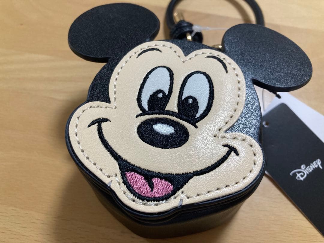 新品未使用】スピックアンドスパン 別注 ミッキーキーホルダーポーチ