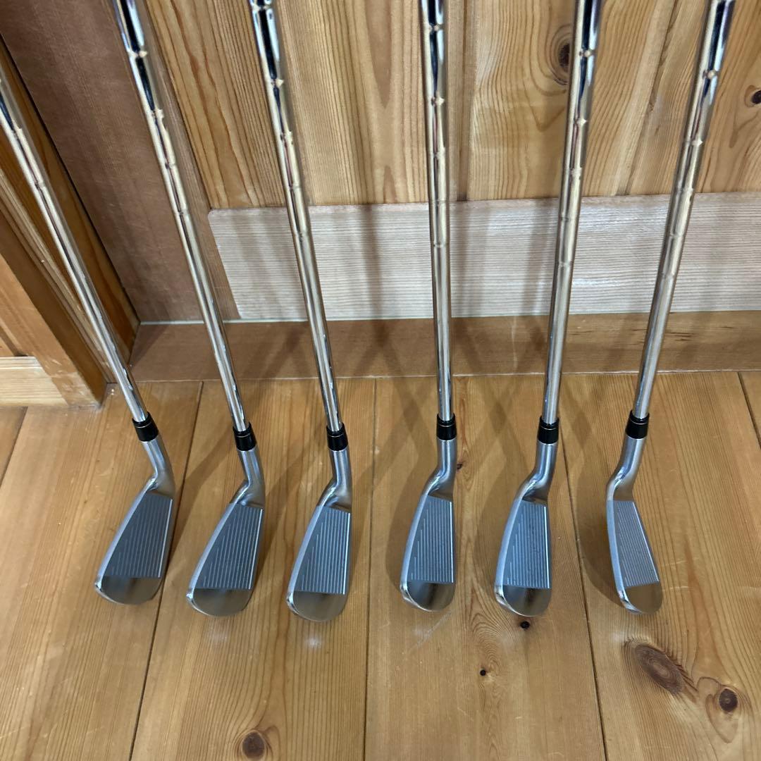 カムイプロ　ＫＰ.＿105アイアンセット 6本 青色グリップ