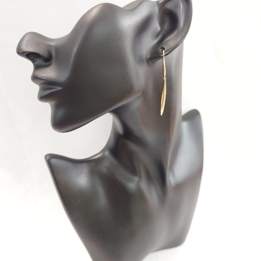 ティファニー K18 フェザー ピアス 片耳用 6680 kyoto-sakura.com