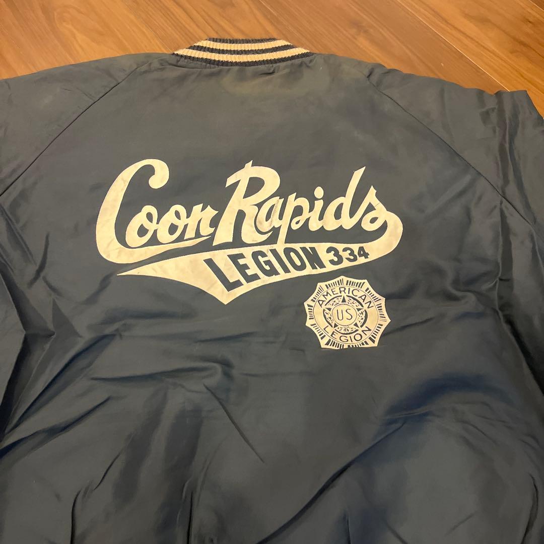 Vintage BUTWIN 80s/ヴィンテージジャケット/XXLネイビー