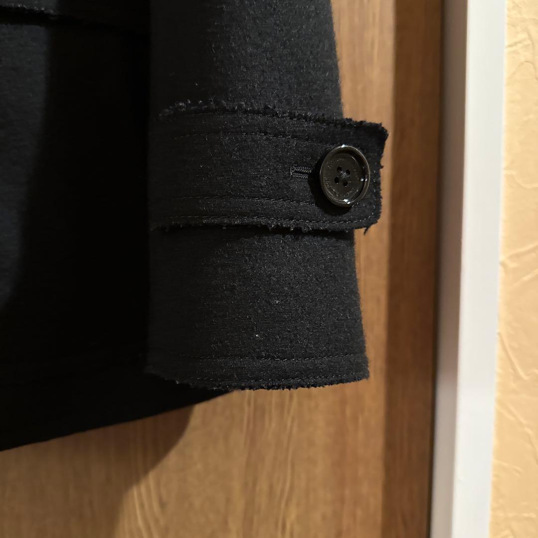 BURBERRY BLACK LABEL ダッフルコート Mウール ブラック