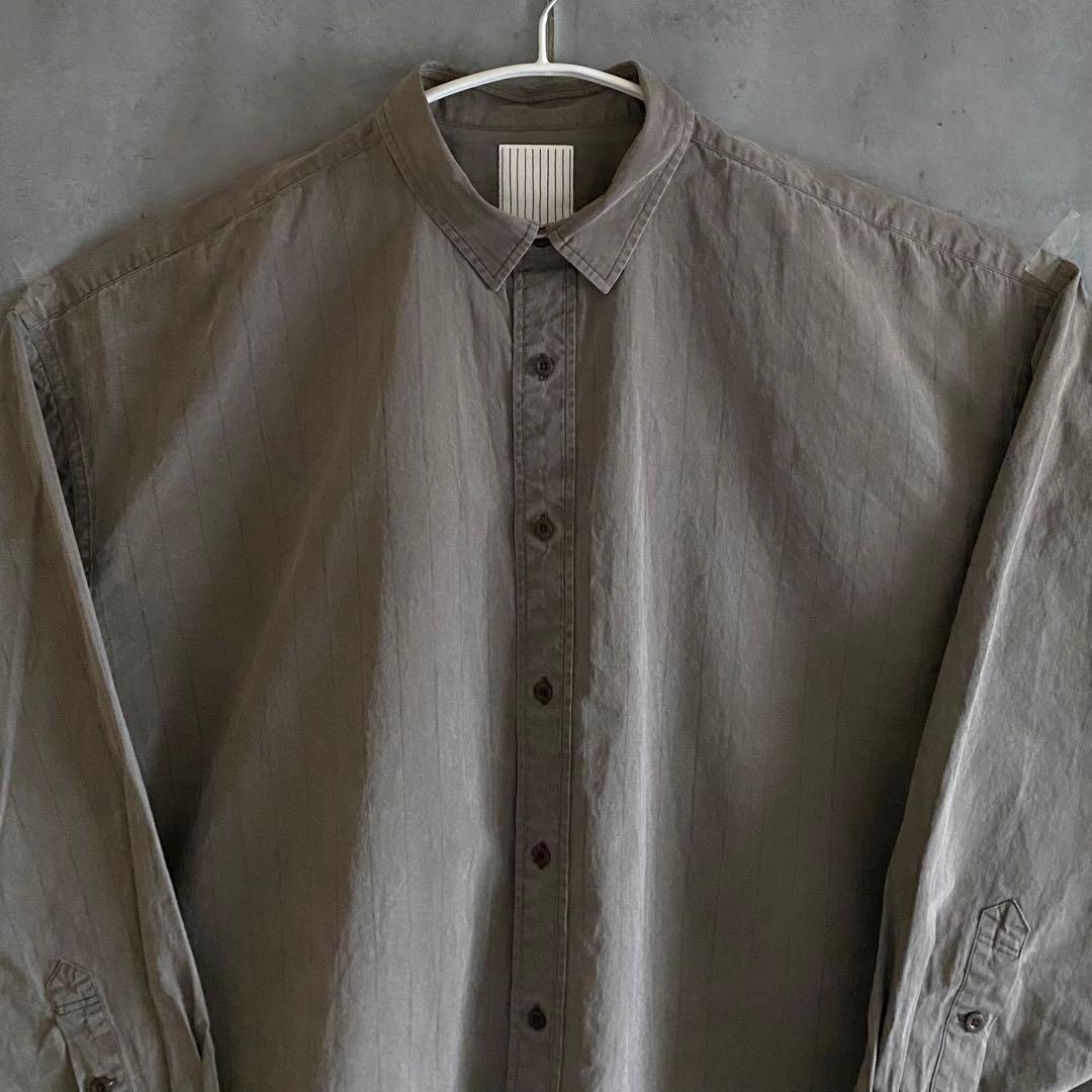 S.F.C エスエフシー ストライプフォークリエイティブ ビッグシャツ