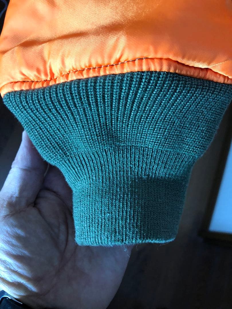 タ*ー様 ✨極美品✨ アルファインダストリーズ MA-1 フライトジャケット オ