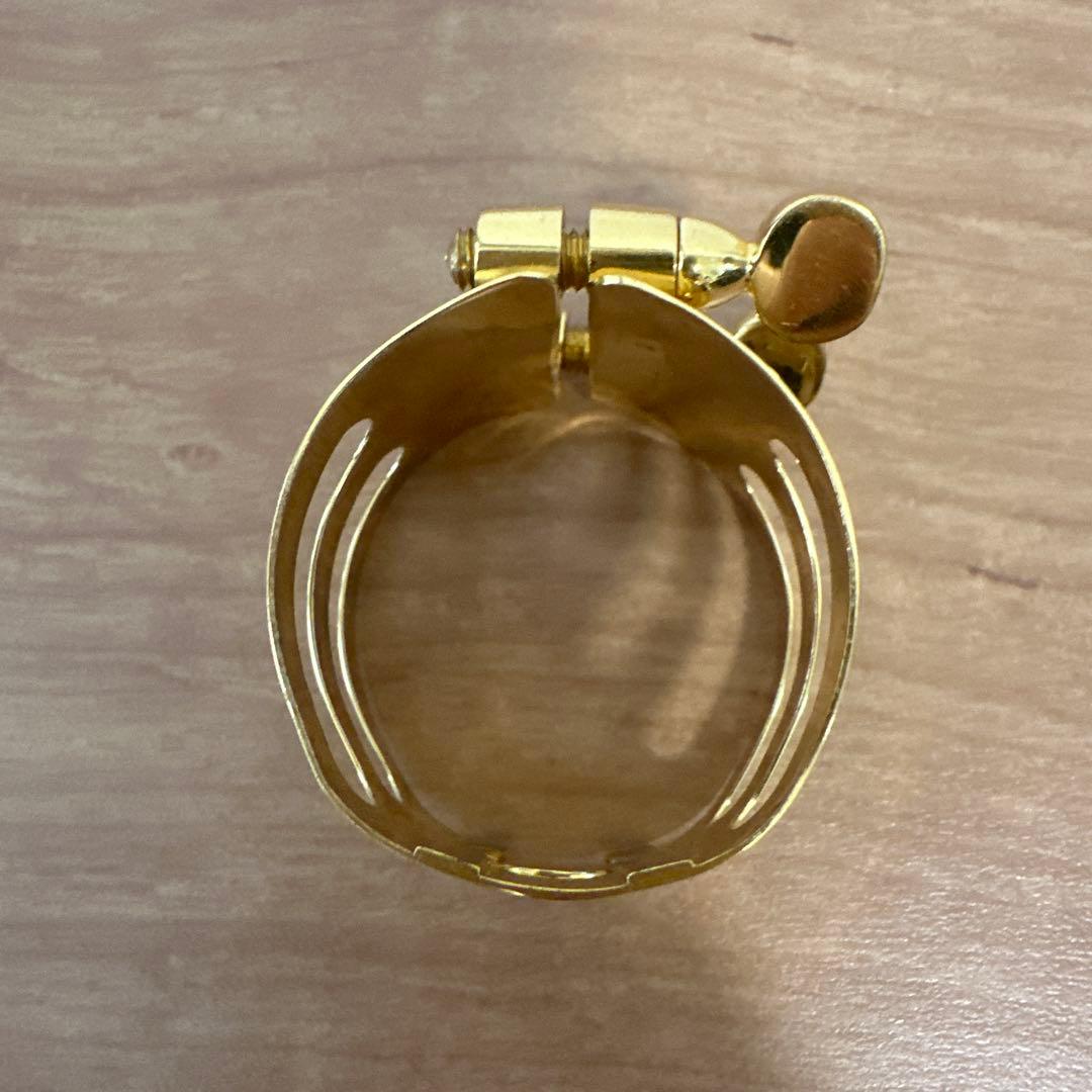 バリトンサックス　ウッドストーン　ラバー用リガチャー