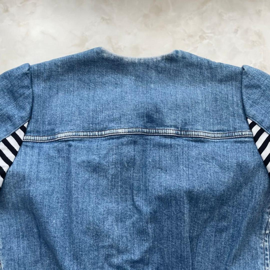 BORDERS at BALCONY デニム　つなぎ　オールインワン　Sサイズ