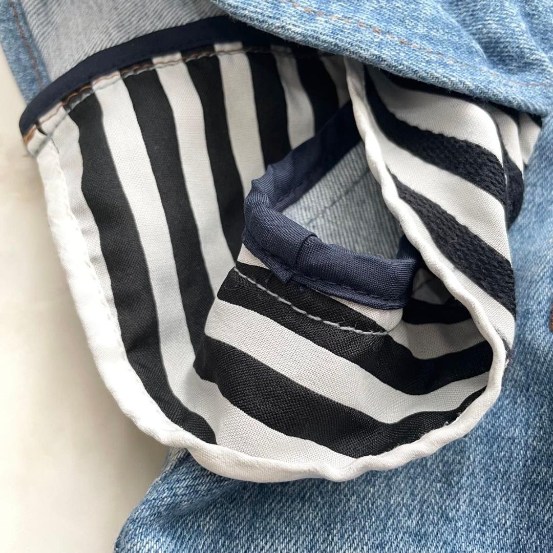 BORDERS at BALCONY デニム　つなぎ　オールインワン　Sサイズ