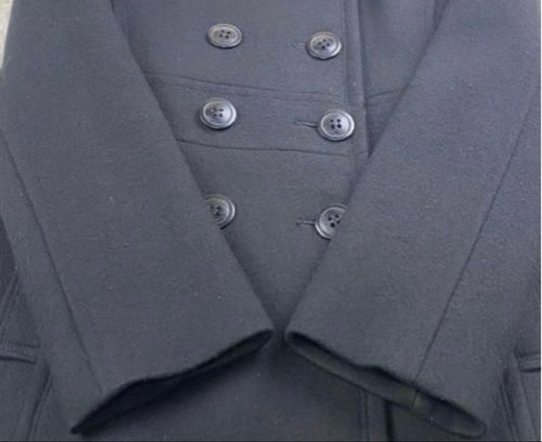 バーバリー Aラインコート ノバチェック ダブル 黒 - メルカリ