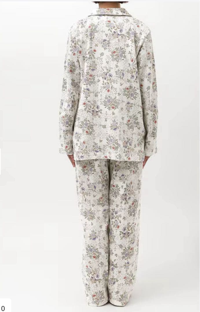 ワコール　ミントンパジャマ あったか　長袖 長パンツ　綿100% M