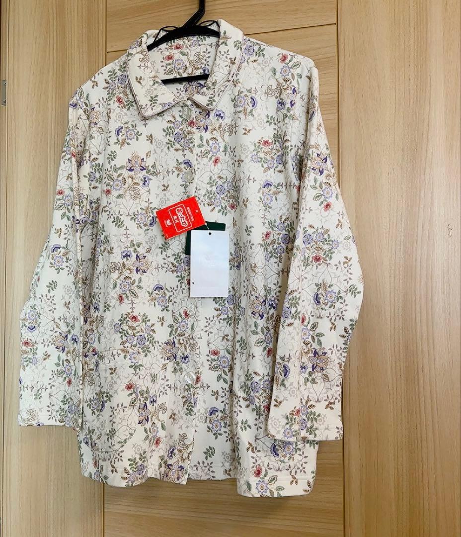 ワコール　ミントンパジャマ あったか　長袖 長パンツ　綿100% M