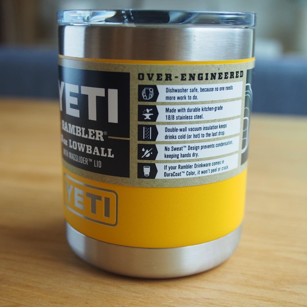 YETI イエティ ランブラー10oz ローボウル lowball