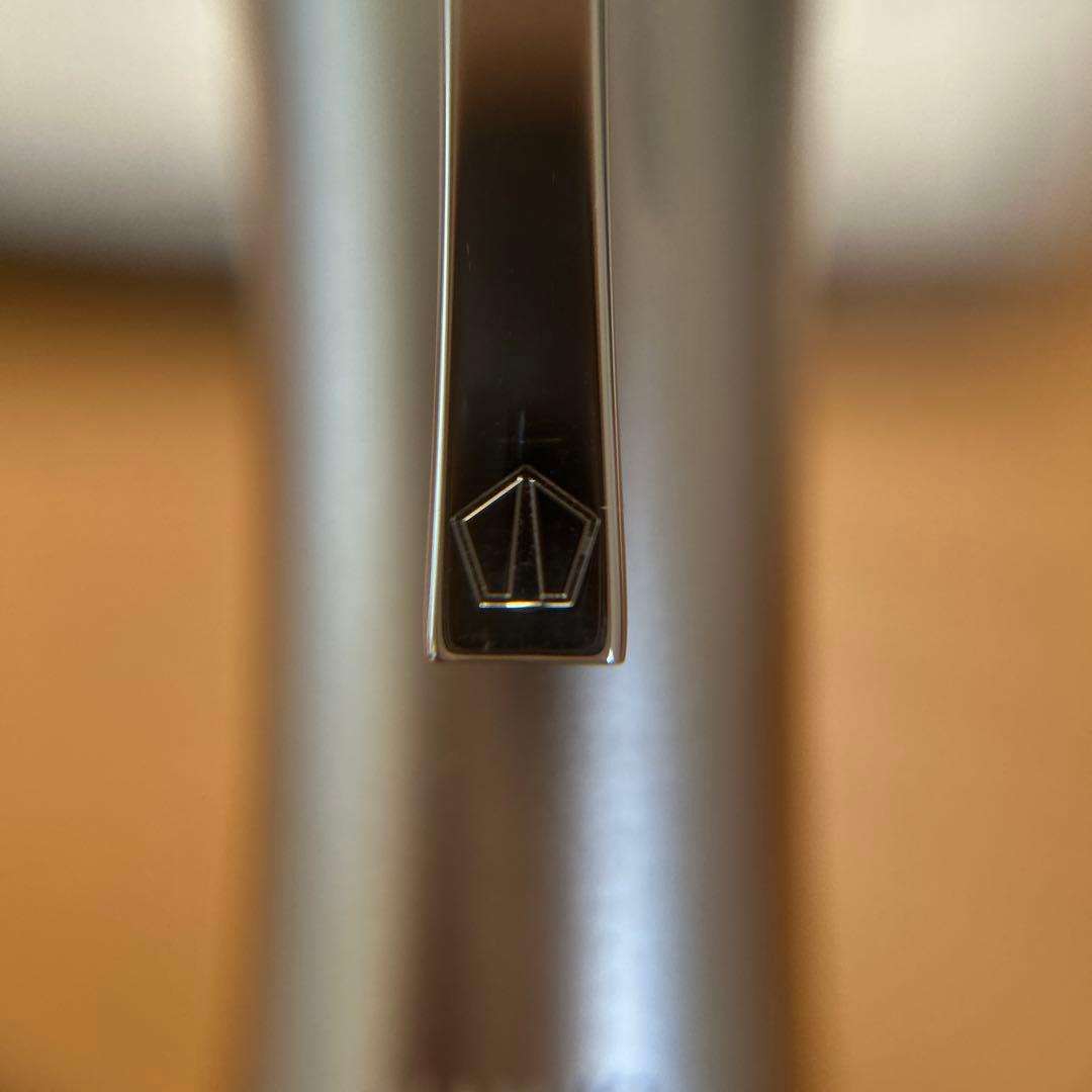 レア Namiki bamboo 万年筆 マットシルバー 中字 ナミキ バンブー