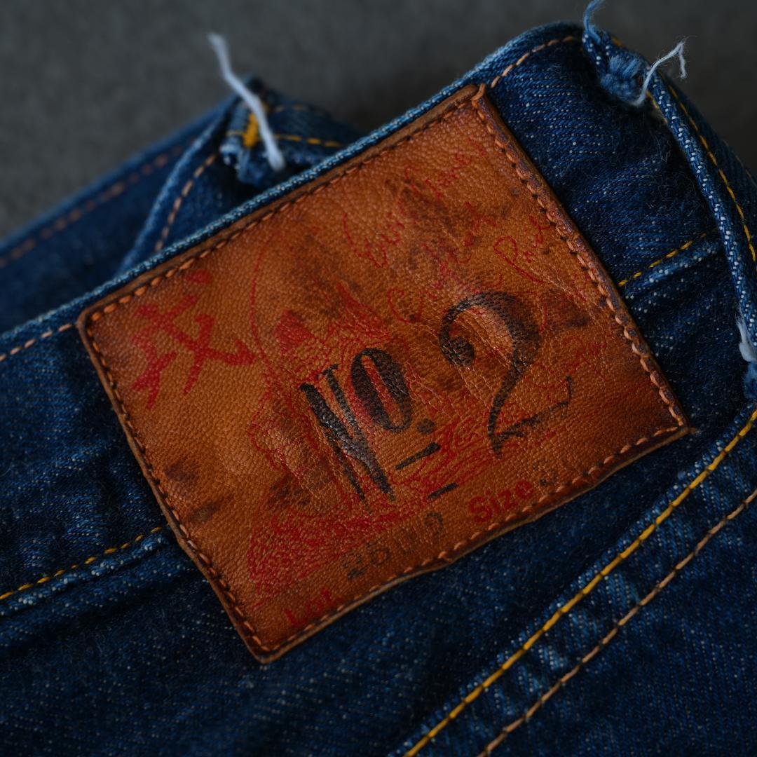 初期 鯛釣りパッチ EVISU エヴィス ヴィンテージ デニム ジーンズ