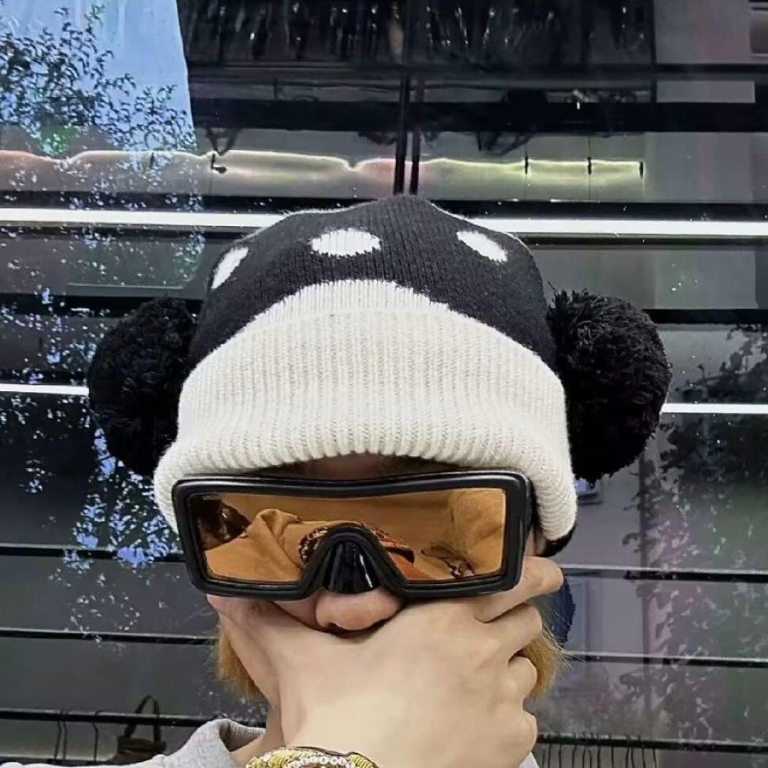 WALTER VAN BEIRENDONCK WOOL ニット帽ビーニー