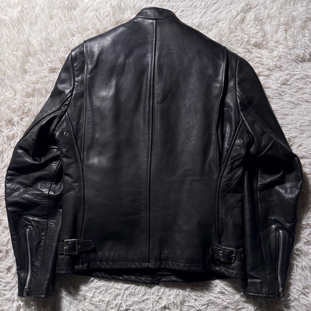 美品/激レア✨schott ライダースジャケット　147 本革　ブラック　38