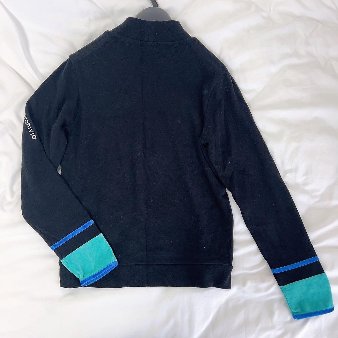 【美品】アルチビオ archivio ブラック セーター Mサイズ　長袖　黒