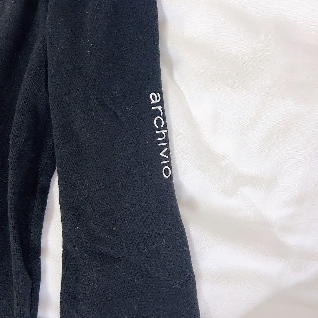 【美品】アルチビオ archivio ブラック セーター Mサイズ　長袖　黒