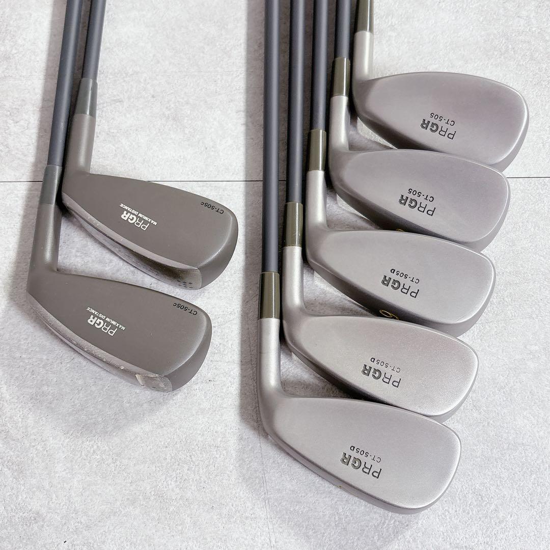V973 美品 プロギア CT-505c CT-505D アイアンセット 7本