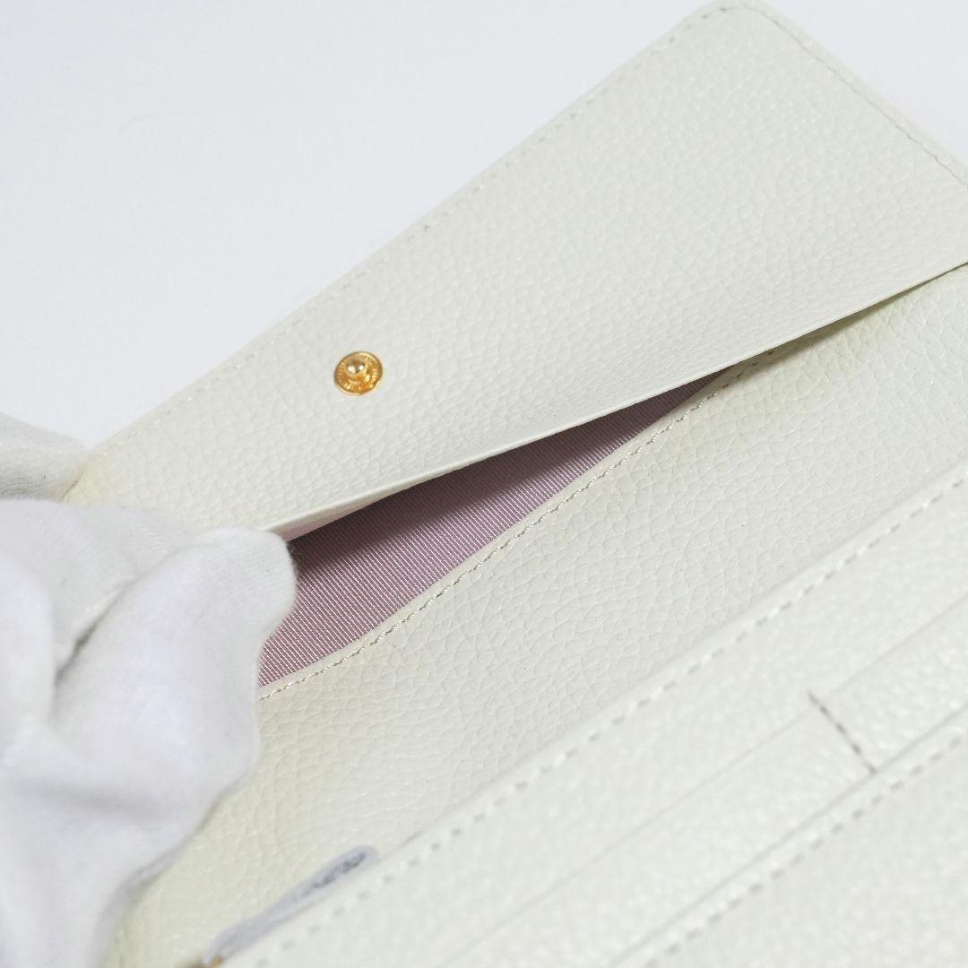 【未使用新品】友禅文庫 蝶柄 長財布 牛革 日本製 大容量