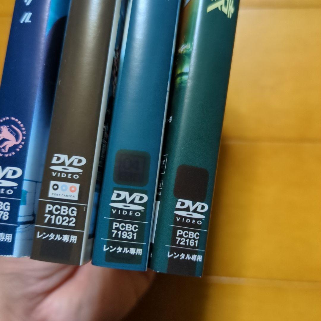 海猿 劇場版　全４巻 レンタル落ちDVDセット ■ケース無し
