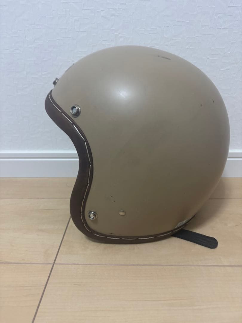 SHM ジェットヘルメット ベージュ
