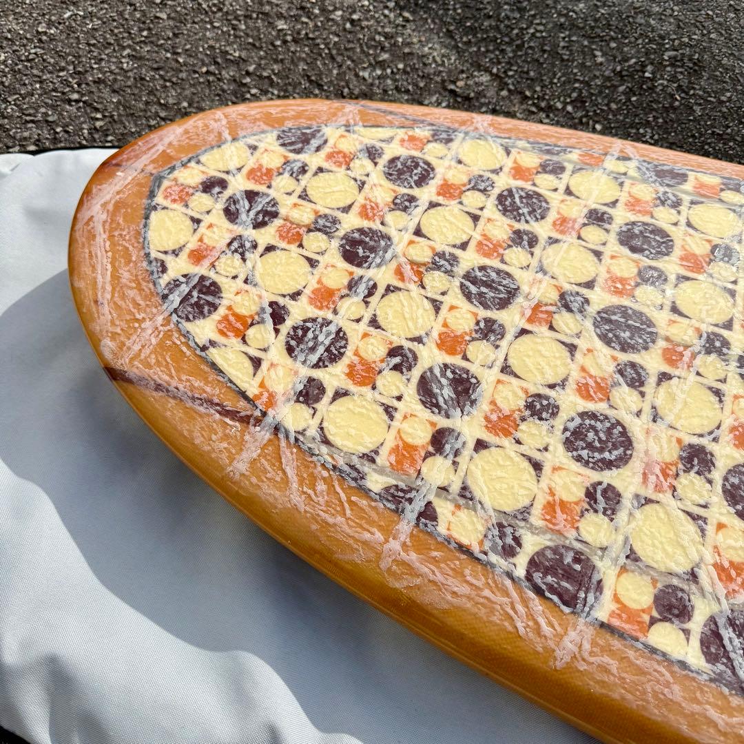 気サーフボード 9’5 フライングカーペット 櫛本シェイプ ロングボード 美品