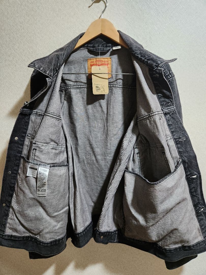 Levi’s リーバイス type 2nd デニムジャケット ブラックデニム S