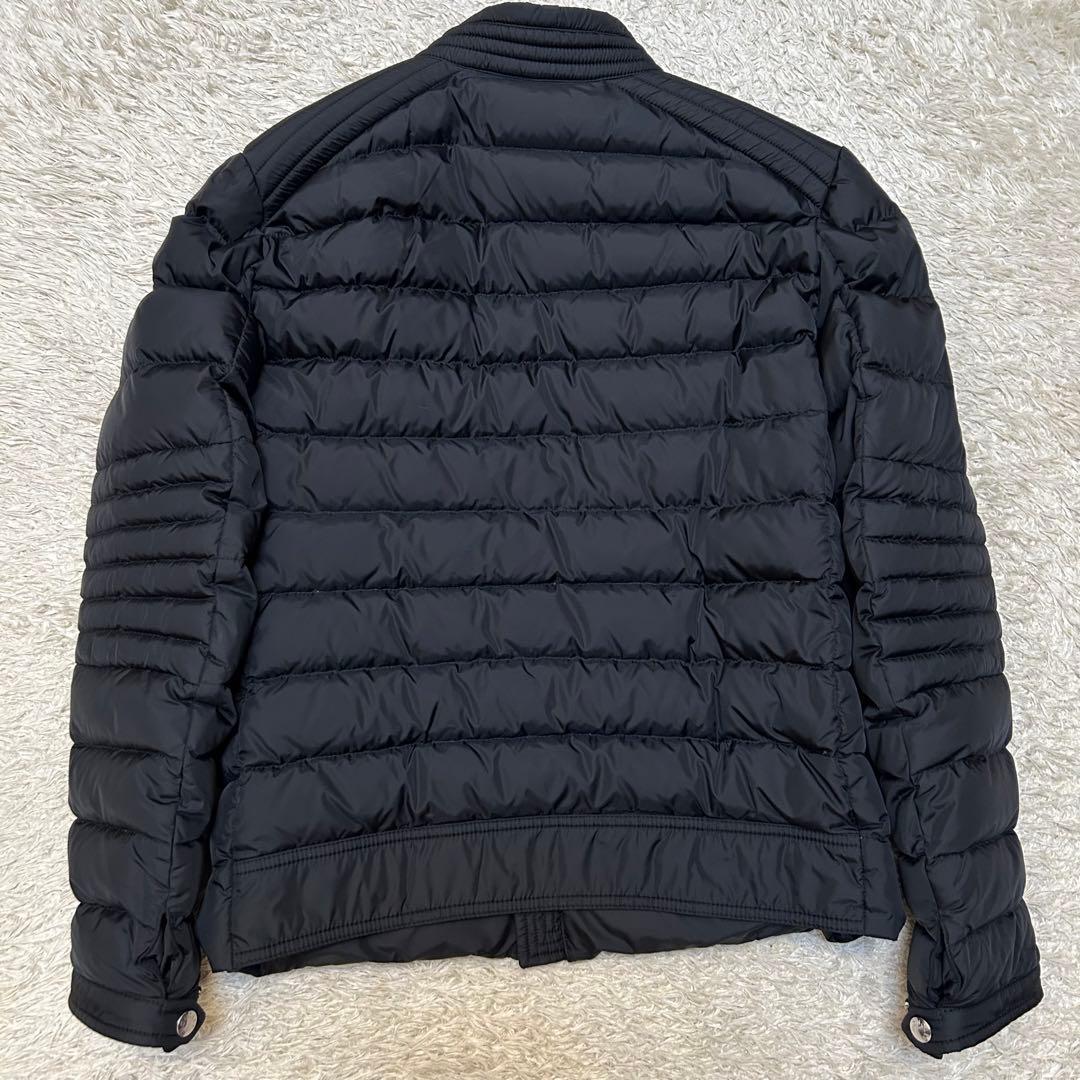 希少3XL モンクレール アミオット ブラック ダウンジャケット ライダース5