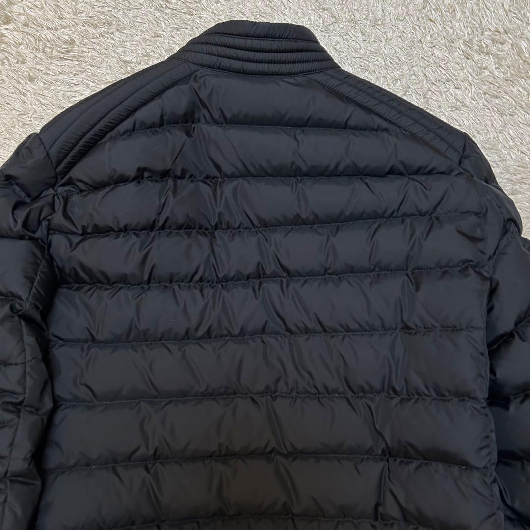 希少3XL モンクレール アミオット ブラック ダウンジャケット ライダース5