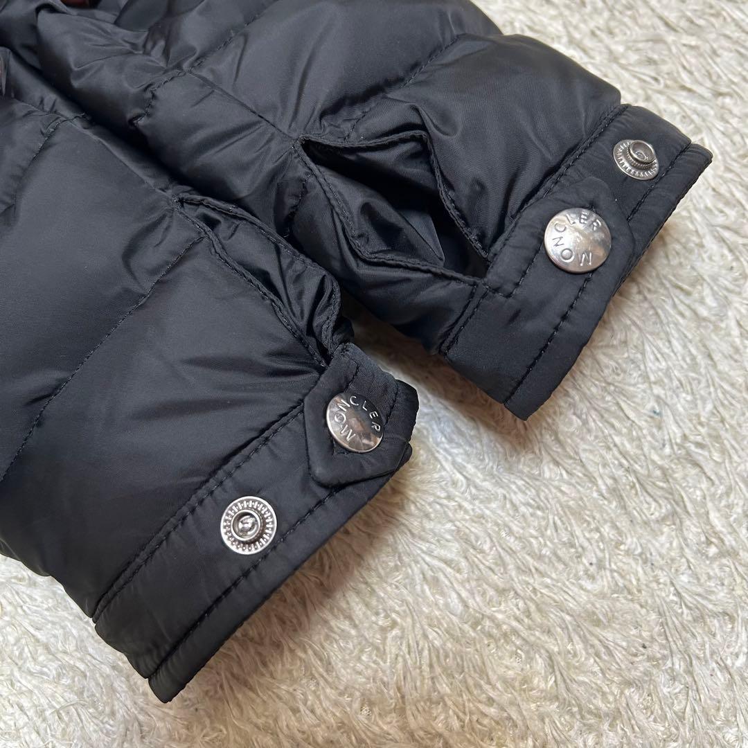 希少3XL モンクレール アミオット ブラック ダウンジャケット ライダース5