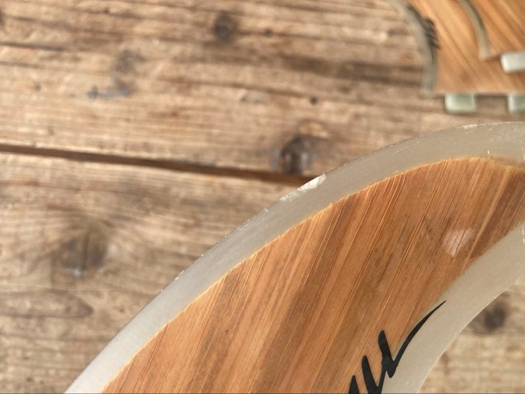 希少 FCS YU バンブーフィン トライフィン