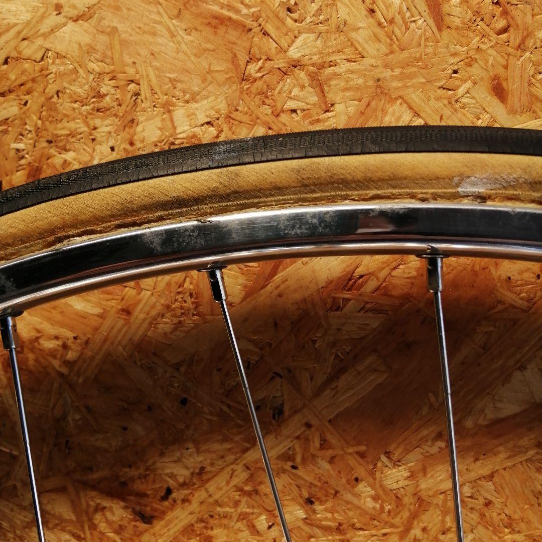 サンツアーハブ　トラックレーサー　NJS認定 前後車輪