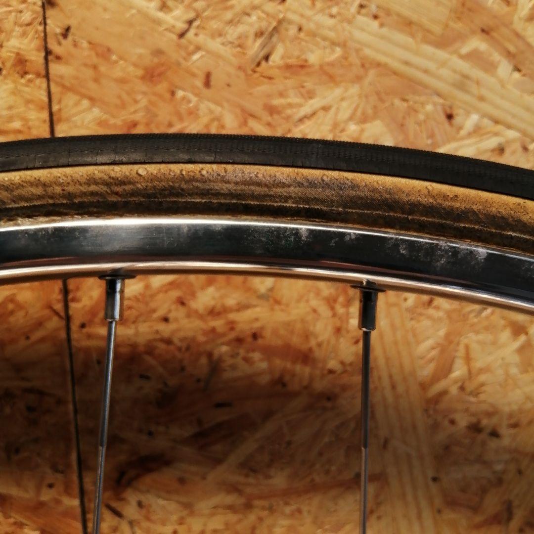 サンツアーハブ　トラックレーサー　NJS認定 前後車輪