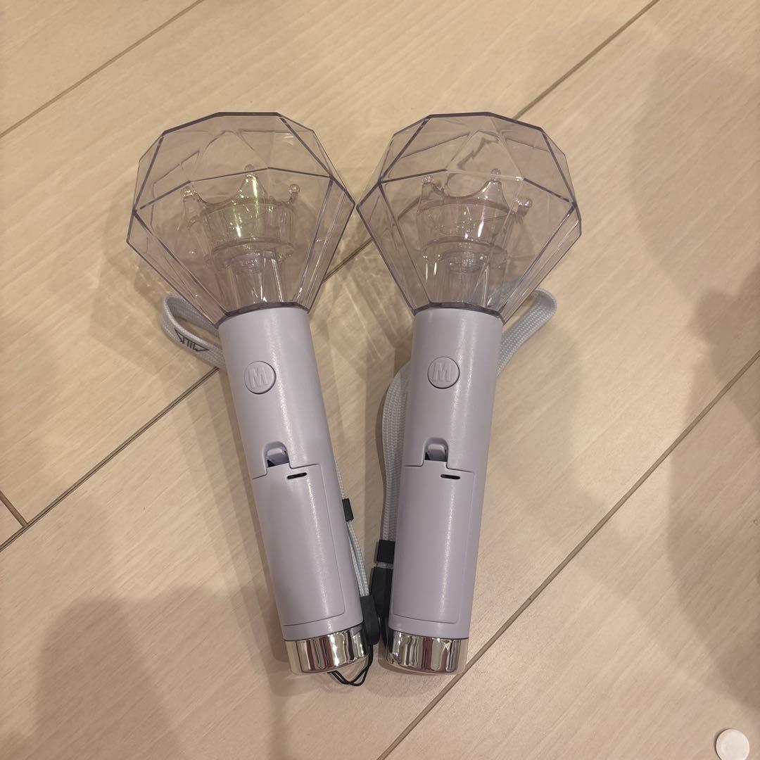 M!LK ペンライトミラクラスタルスティック2 2本セット - メルカリ