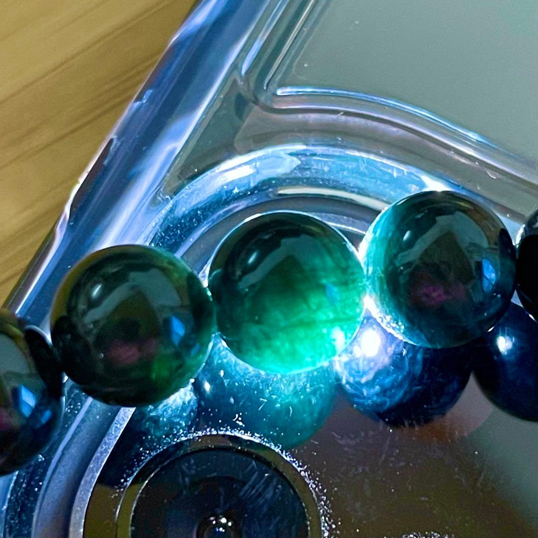 クリスマスセール‼️激レア✨インディゴライト トルマリン 8.3mm 内周16cm