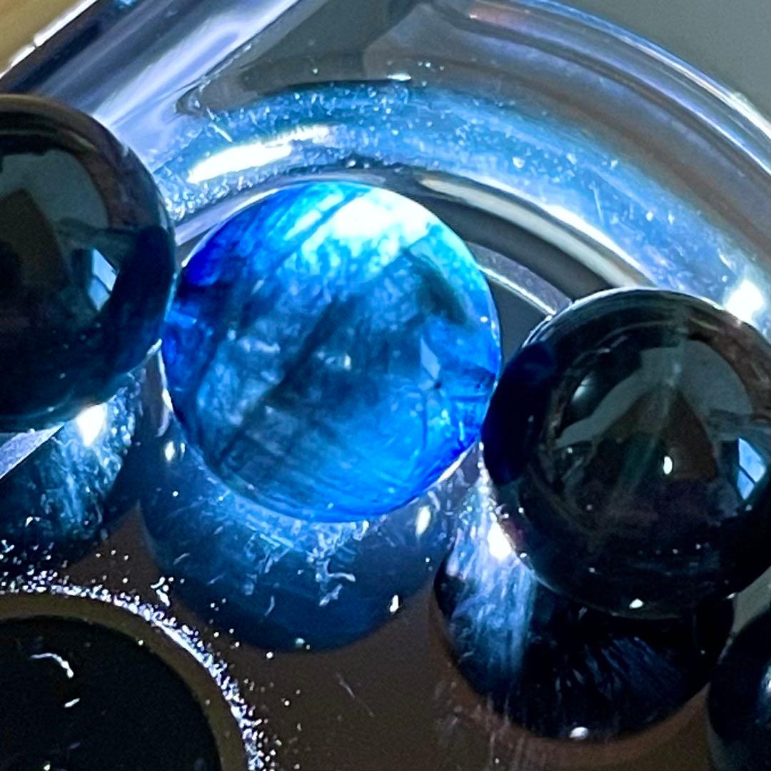 クリスマスセール‼️激レア✨インディゴライト トルマリン 8.3mm 内周16cm