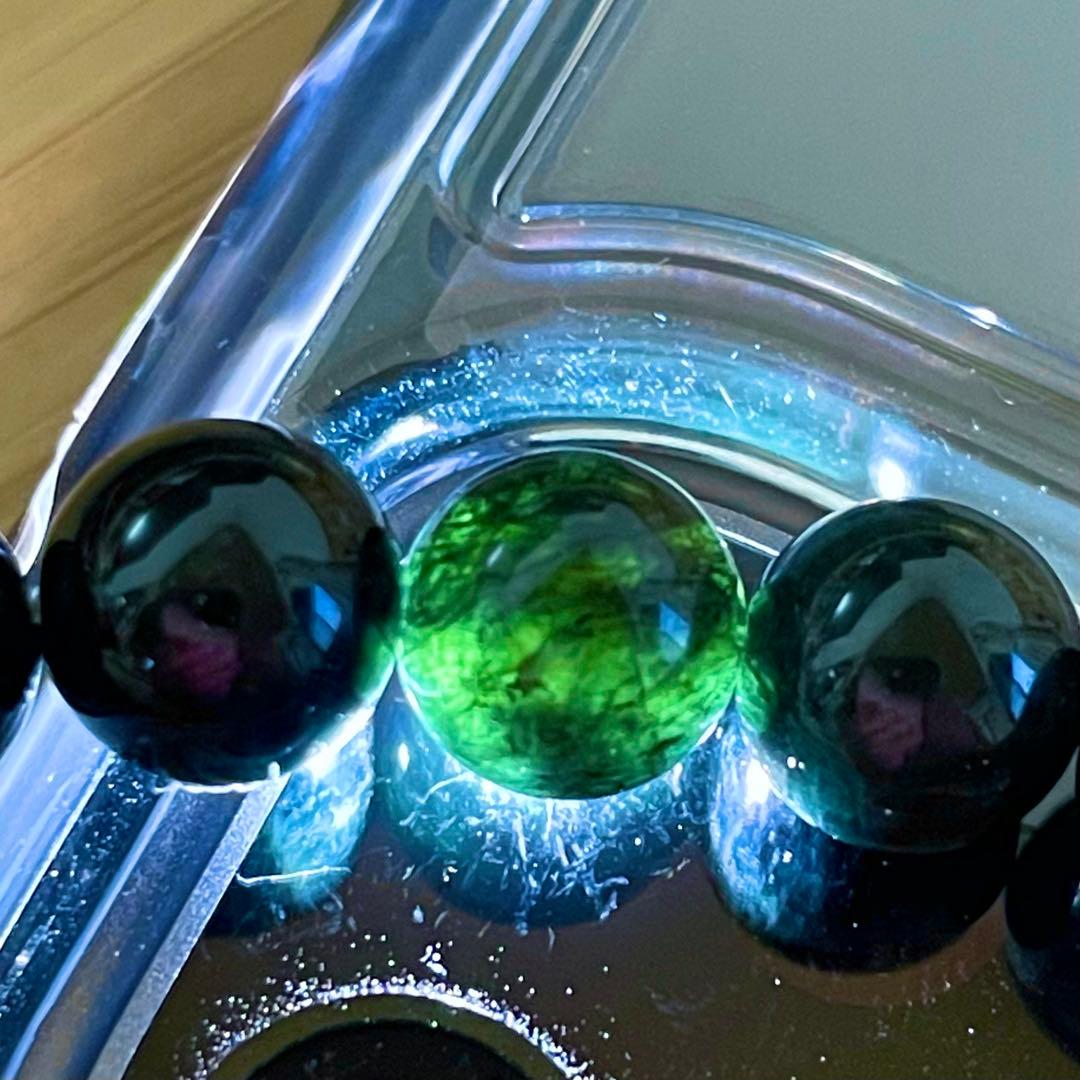 クリスマスセール‼️激レア✨インディゴライト トルマリン 8.3mm 内周16cm