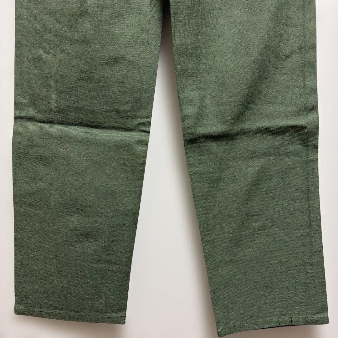 【未使用USA製】旧タグGUNG HOベイカーパンツ　バックサテンW29L30