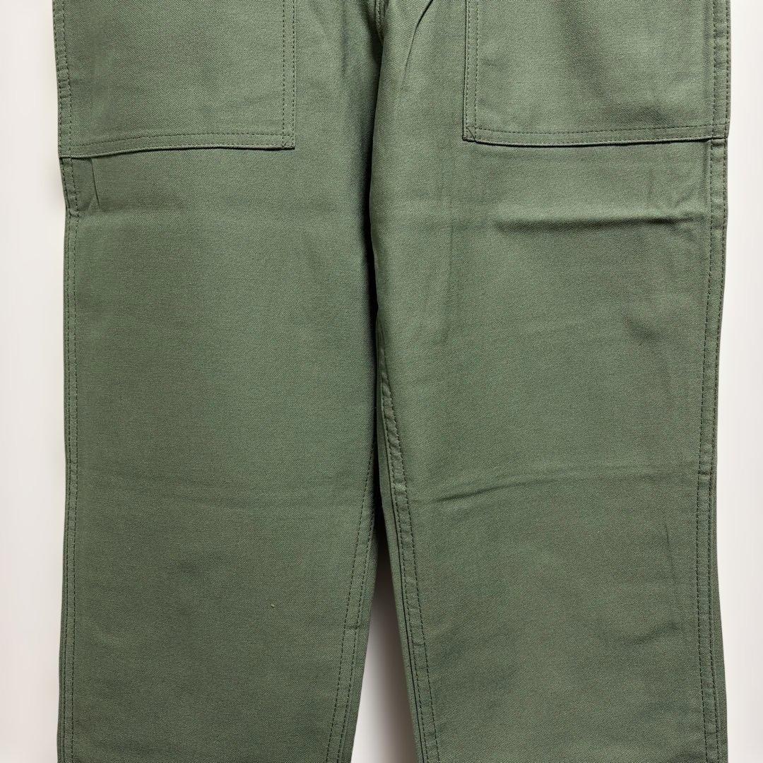 【未使用USA製】旧タグGUNG HOベイカーパンツ　バックサテンW29L30