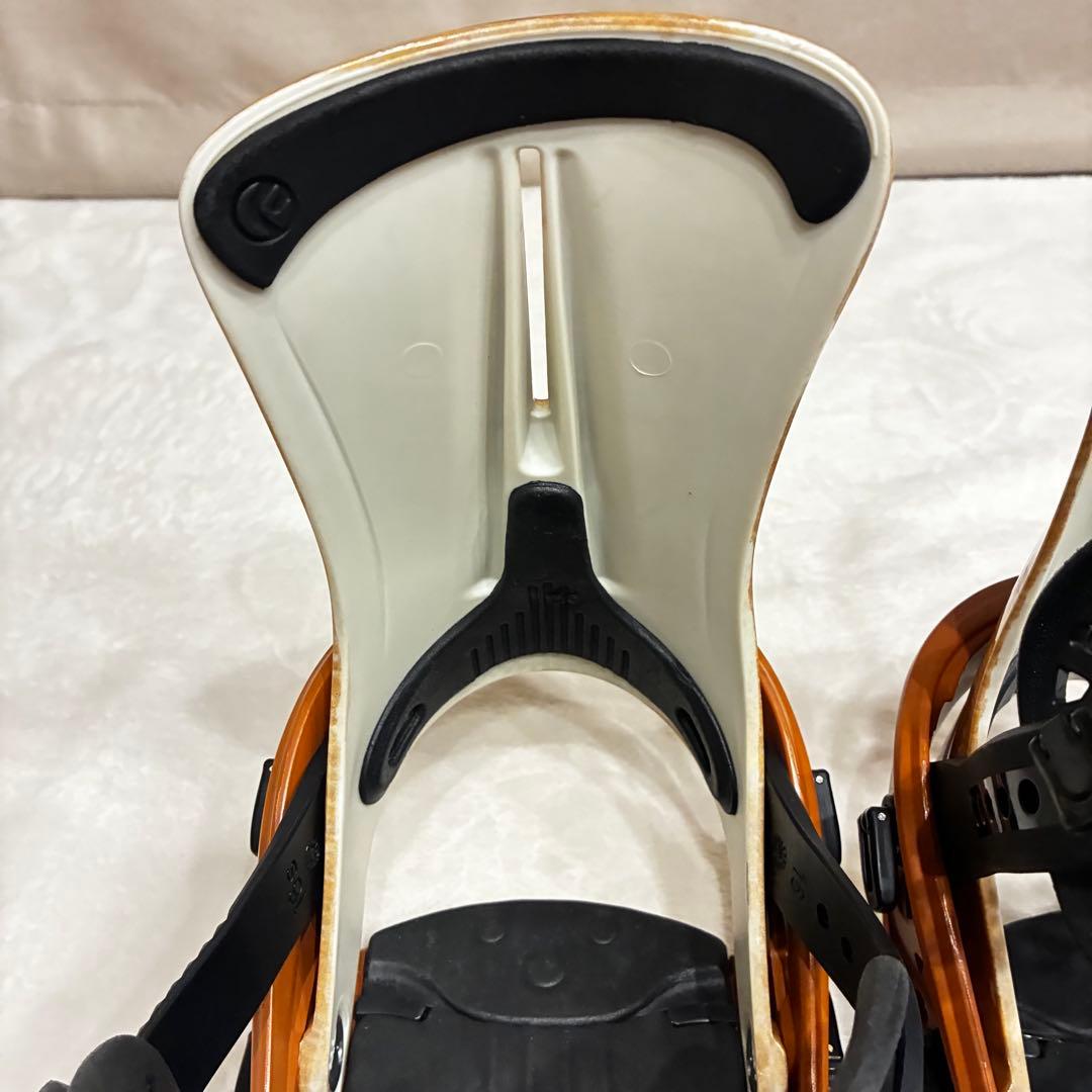 FLUX GX ビンディング sサイズ ブラック オレンジ レディース