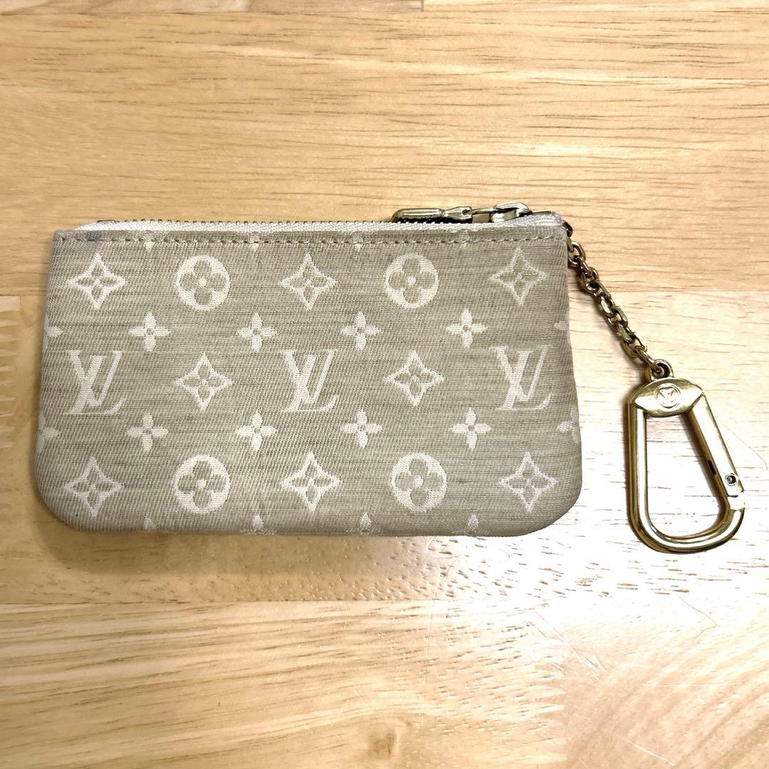 ルイヴィトン モノグラム ミニラン グリ ポシェット・クレ キーケース 廃盤品