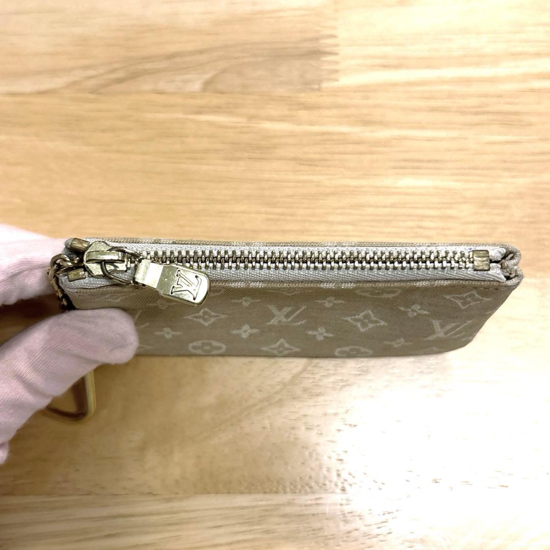 ルイヴィトン モノグラム ミニラン グリ ポシェット・クレ キーケース 廃盤品