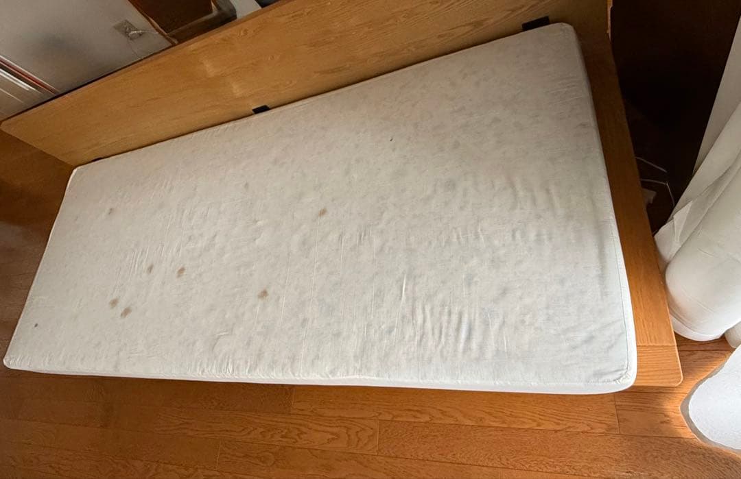 無印良品 【廃盤】ソファベッド 3人掛け ベージュ＋ ベッド下収納ボックス２個