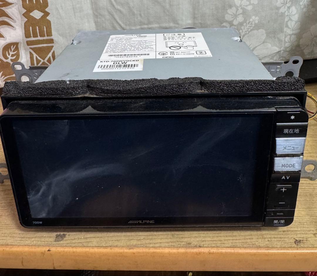カーナビ ALPINE 700W- 2019