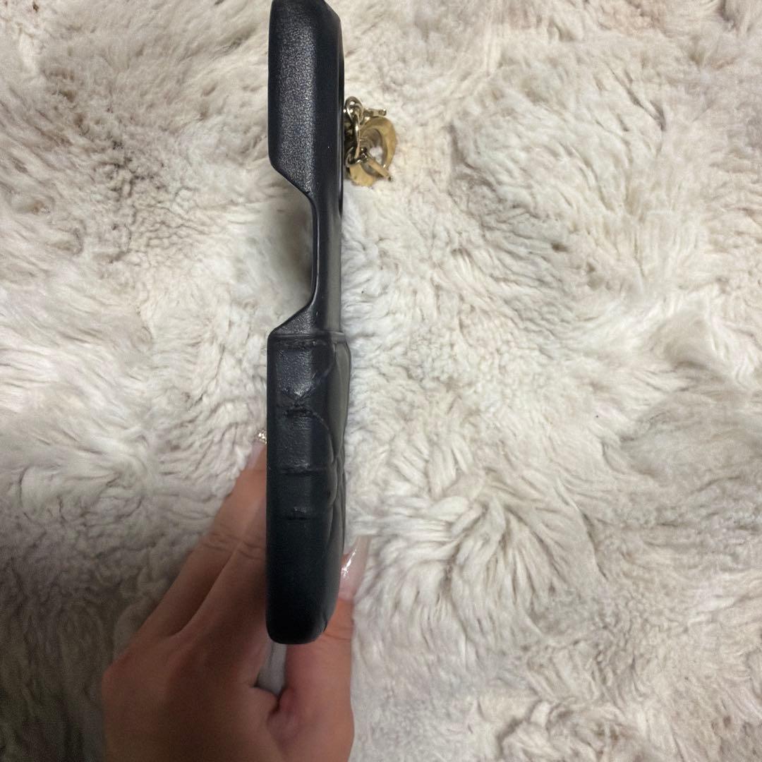 DIORブラックiPhone15Proケース