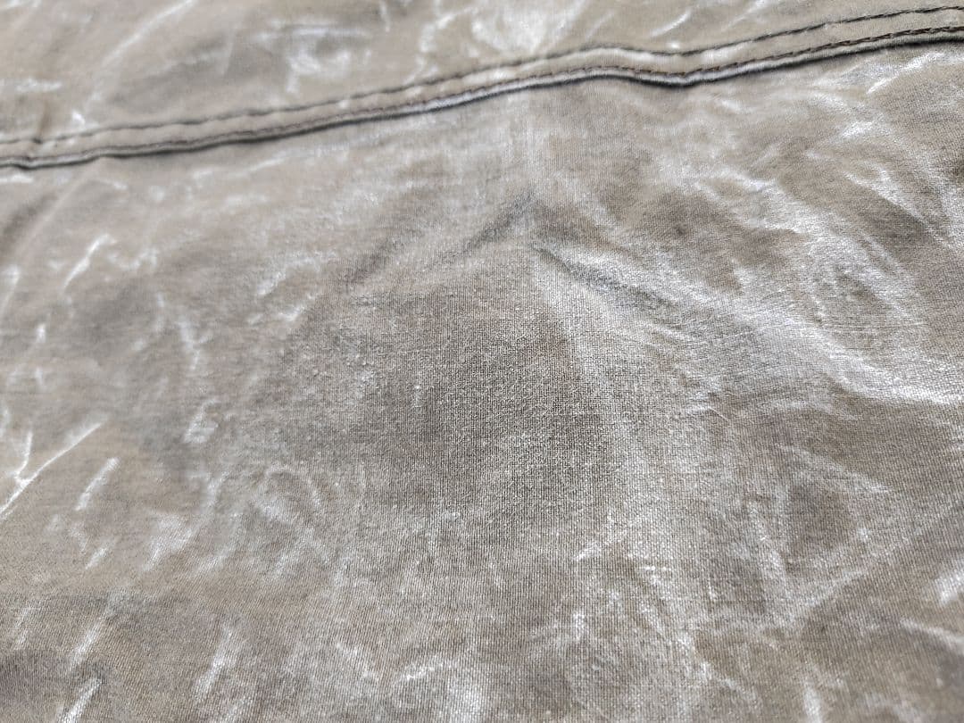 米軍 軍幕 US パップテント 2枚、ペグ10本、ポール2本