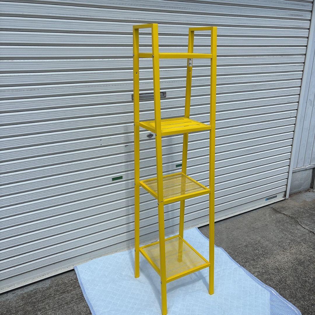 IKEA LERBERG レールベリ シェルフユニット イエロー - メルカリ